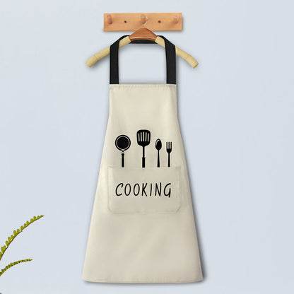 Tablier de Cuisine Imperméable & Antitache - Design Moderne & Style Fun !