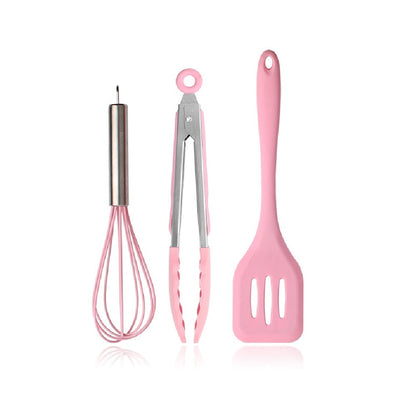 Kit d'Ustensiles de Cuisine en Silicone – Idéal pour la Cuisson & la Pâtisserie !