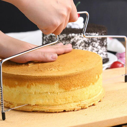 Découpe-Gâteau en Acier Inoxydable – Slicer pour Couches Parfaites de Gâteaux