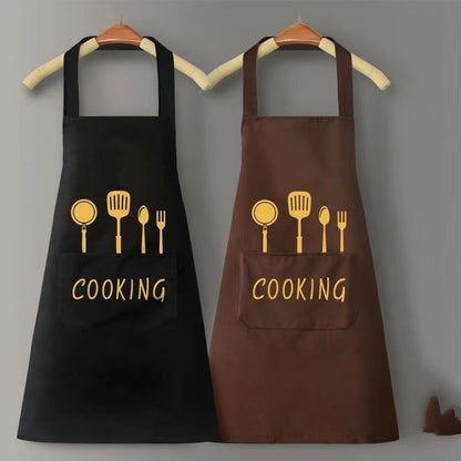 Tablier de Cuisine Imperméable & Antitache - Design Moderne & Style Fun !