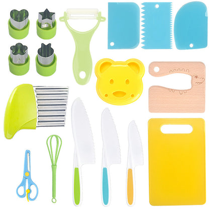 Kit d’Ustensiles de Cuisine Sécurisés pour Enfants – Initiez Vos Petits Chefs !