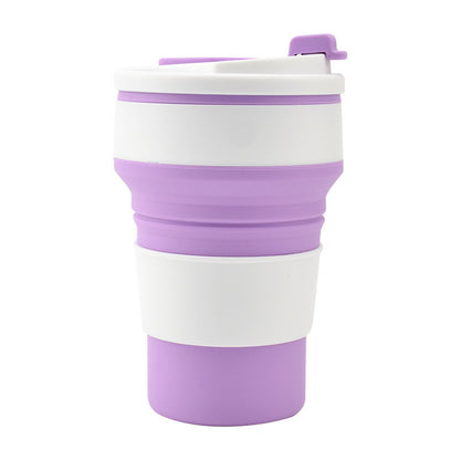 Tasse Pliable de Voyage en Silicone - Pratique & Écologique !